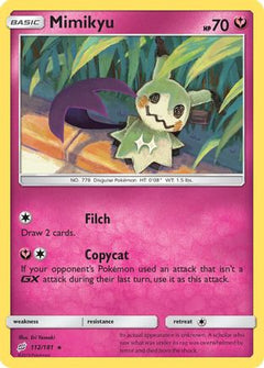 Mimikyu 112/181 - SM  Team Up-1