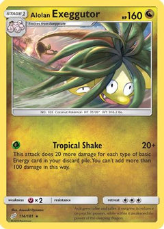 Alolan Exeggutor (114) 114/181 - SM  Team Up-1