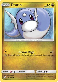 Dratini (116) 116/181 - SM  Team Up Reverse Holofoil-1