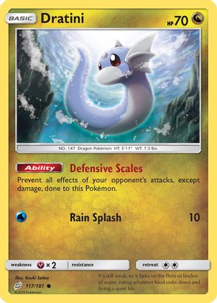 Dratini (117) 117/181 - SM  Team Up Reverse Holofoil-1