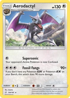 Aerodactyl 130/181 - SM  Team Up-1