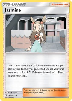 Jasmine 145/181 - SM  Team Up Reverse Holofoil-1
