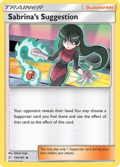 Sabrina's Suggestion 154/181 - SM  Team Up-1