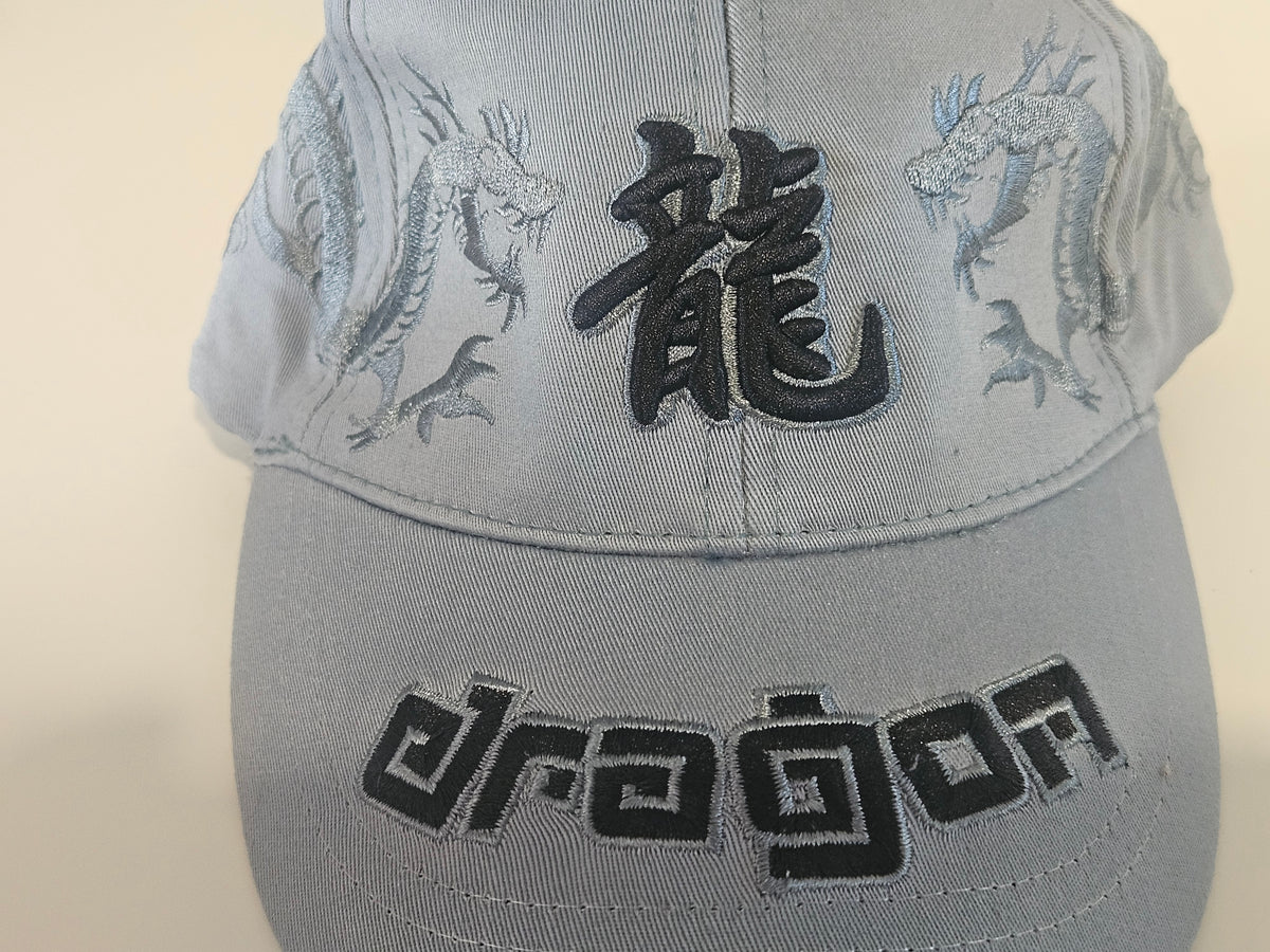 Youth Blue-Grey Dragon Cap