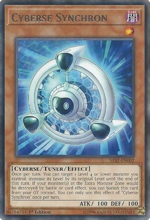 Cyberse Synchron (SAST-EN002) - Savage Strike 1st Edition-1