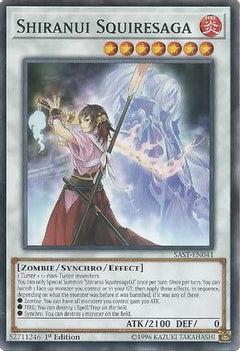 Shiranui Squiresaga (SAST-EN041) - Savage Strike 1st Edition-1