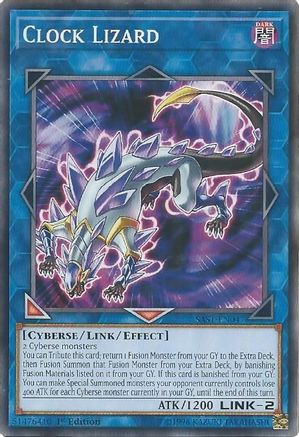Clock Lizard (SAST-EN047) - Savage Strike 1st Edition-1