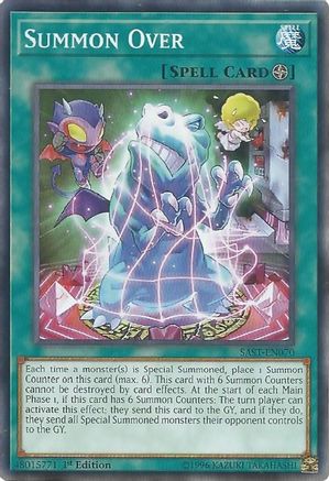 Summon Over (SAST-EN070) - Savage Strike Unlimited-1