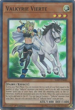 Valkyrie Vierte (SAST-EN089) - Savage Strike 1st Edition-1