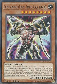Super Armored Robot Armed Black Iron "C" (SAST-EN097) - Savage Strike 1st Edition-1