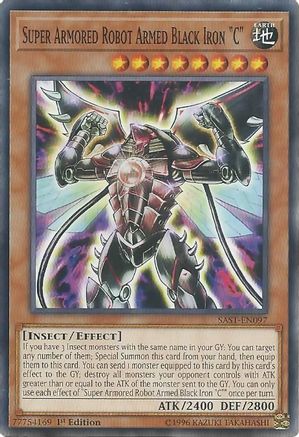 Super Armored Robot Armed Black Iron "C" (SAST-EN097) - Savage Strike 1st Edition-1