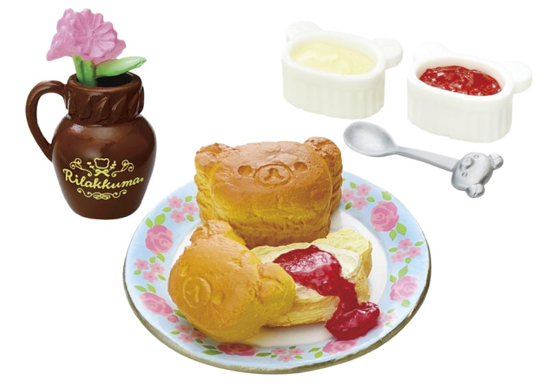 Rilakkuma Long-awaited British Tea Time (1 Random Box) (Re-ment Blind Box)-8