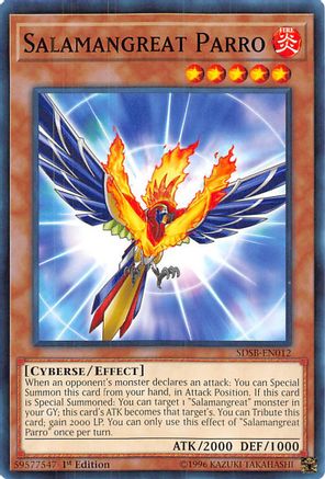 Salamangreat Parro (SDSB-EN012) - Structure Deck: Soulburner 1st Edition-1