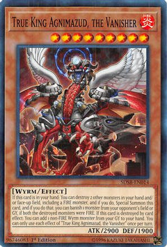 True King Agnimazud, the Vanisher (SDSB-EN014) - Structure Deck: Soulburner 1st Edition-1