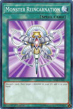 Monster Reincarnation (SDSB-EN027) - Structure Deck: Soulburner 1st Edition-1