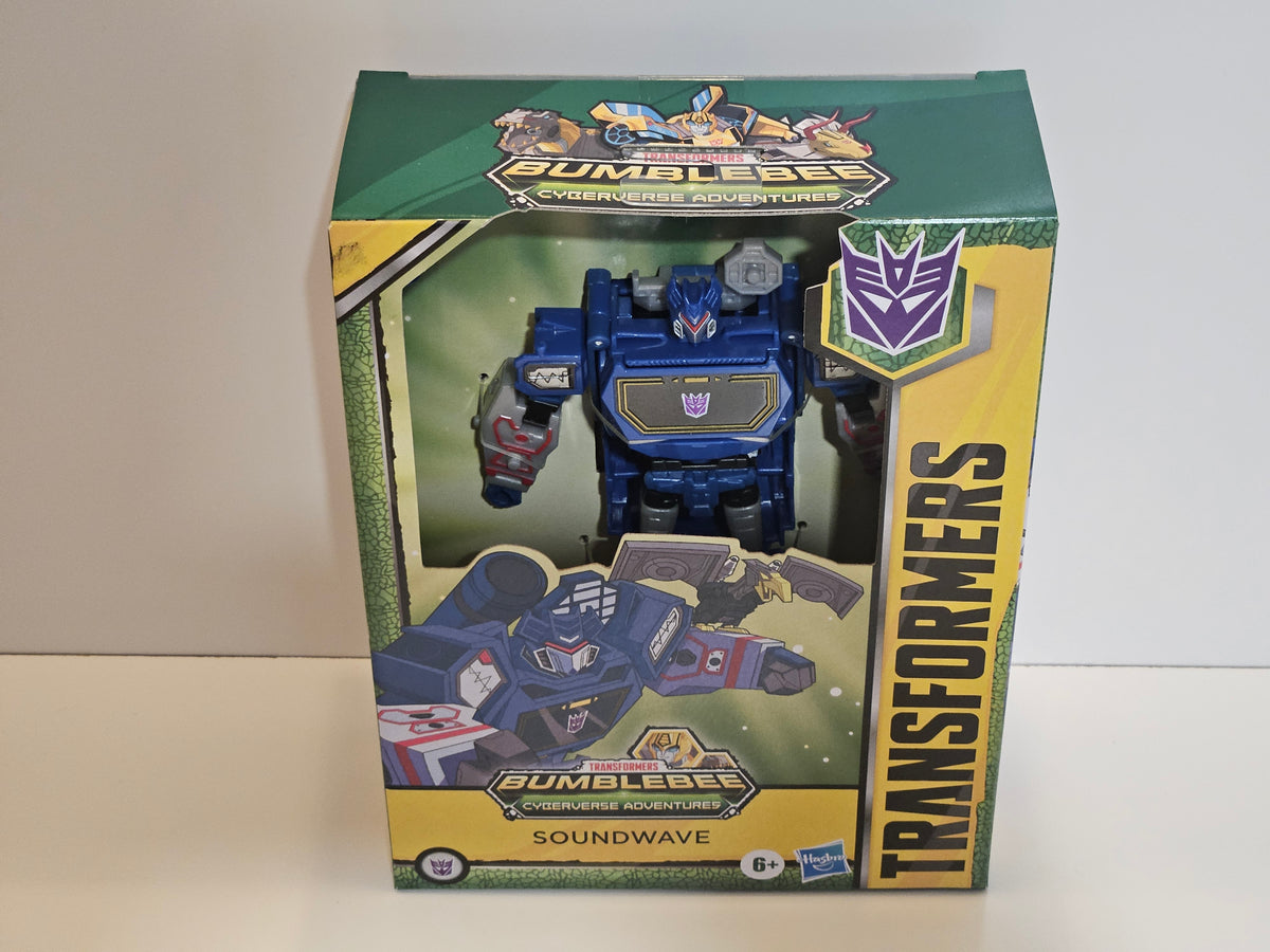 Transformers: Cyberverse – Deluxe Class Soundwave (UPC: 5010993866779)