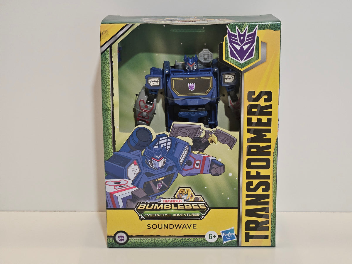 Transformers: Cyberverse – Deluxe Class Soundwave (UPC: 5010993866779)
