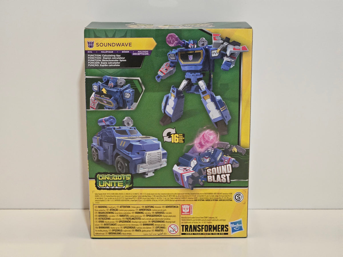 Transformers: Cyberverse – Deluxe Class Soundwave (UPC: 5010993866779)