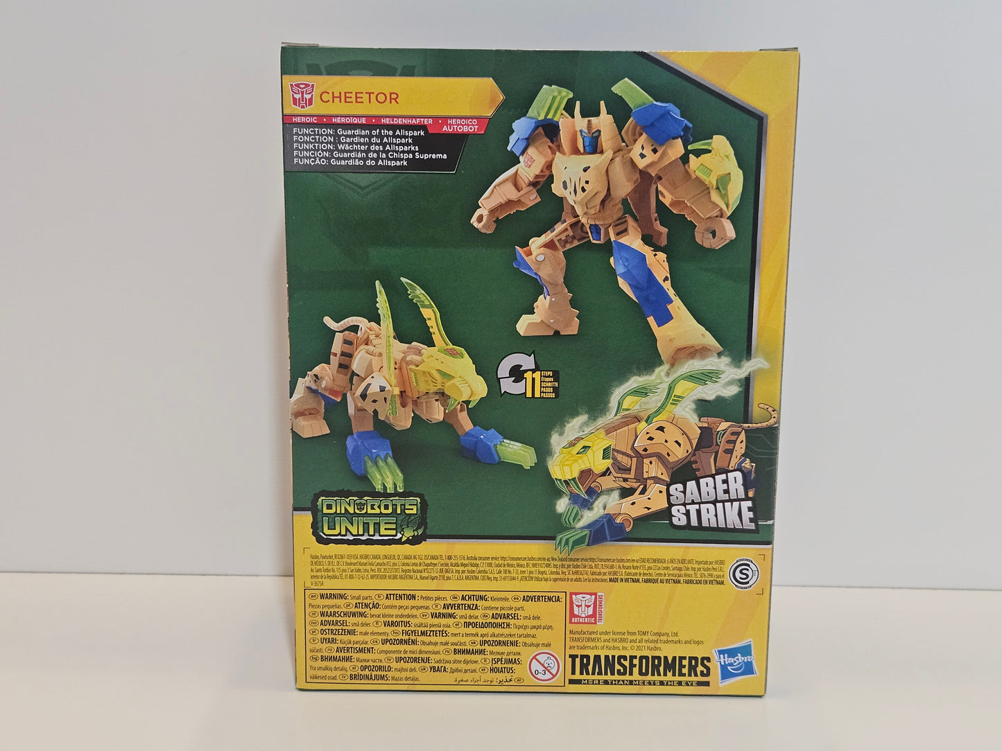 Transformers: Cyberverse – Clase de Lujo Cheetor (UPC: 5010993871094)