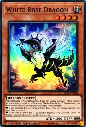 White Rose Dragon (SAST-ENSE4) - Savage Strike Limited-1
