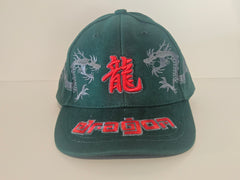 Casquette dragon verte pour jeune-1
