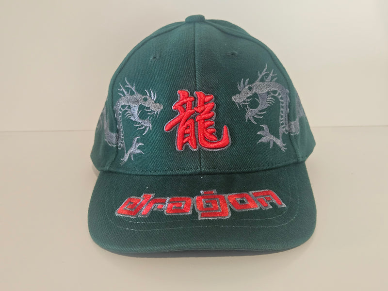 Casquette dragon verte pour jeune-1