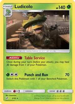 Ludicolo 2/18 - Detective Pikachu Holofoil-1