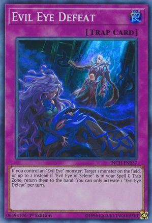Evil Eye Defeat (INCH-EN037) - The Infinity Chasers 1st Edition-1