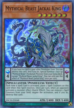 Mythical Beast Jackal King (INCH-EN048) - The Infinity Chasers 1st Edition-1