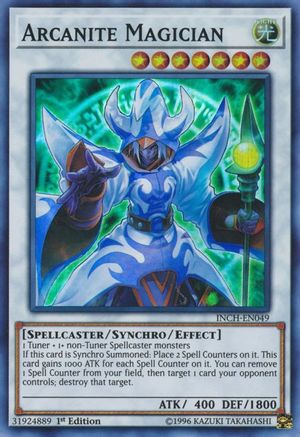 Arcanite Magician (INCH-EN049) - The Infinity Chasers 1st Edition-1