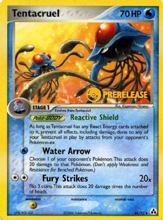Tentacruel - 45/92 (Prerelease) - Nintendo Promos-1