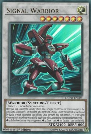 Signal Warrior (DUPO-EN006) - Duel Power Unlimited-1