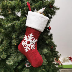 Christmas Stocking Gift Bag Holiday Decor-10