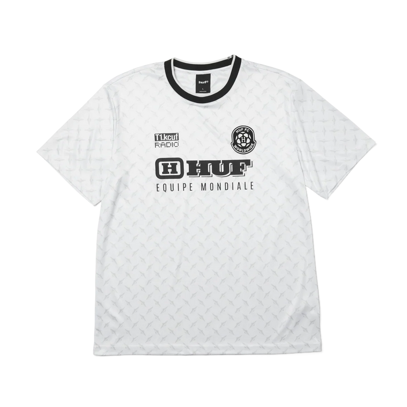 HUF 'Equipe Mondiale' Jersey - White-1