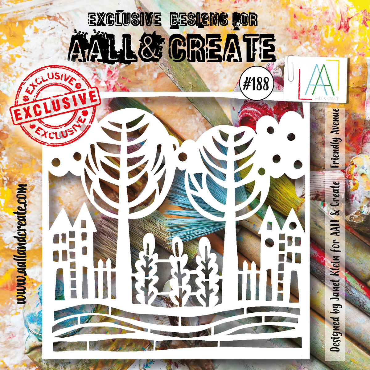 Plantilla AALL and Create de 6"x6" - 188 - Friendly Avenue-1