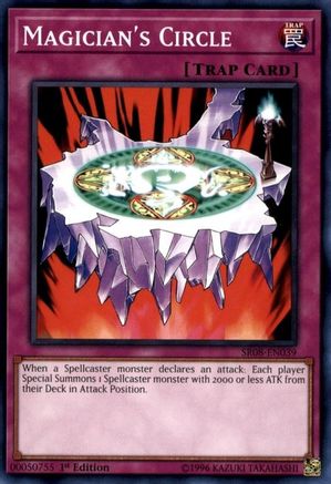 Magician's Circle (SR08-EN039) - Structure Deck: Order of the Spellcasters 1st Edition-1