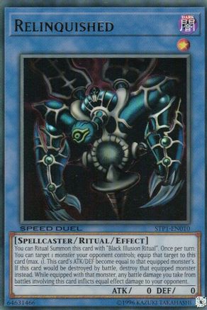 Relinquished (STP1-EN010) - Speed Duel: Tournament Pack 1 Unlimited-1