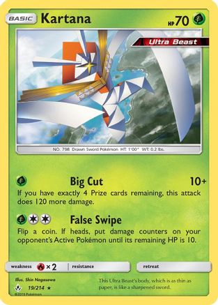 Kartana 19/214 - SM  Unbroken Bonds Holofoil-1