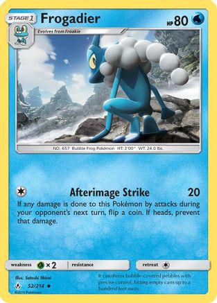 Frogadier 52/214 - SM  Unbroken Bonds
