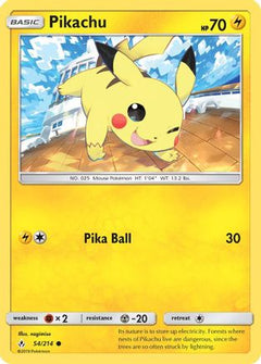Pikachu 54/214 - SM  Unbroken Bonds-1