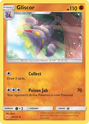 Gliscor/214 - SM  Unbroken Bonds-1