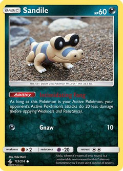 Sandile (113) 113/214 - SM  Unbroken Bonds-1