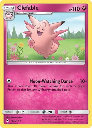 Clefable 133/214 - SM  Unbroken Bonds-1