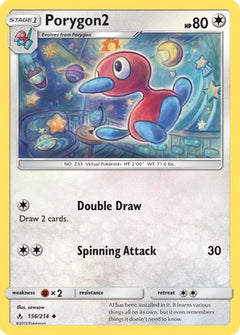 Porygon2 156/214 - SM  Unbroken Bonds-1