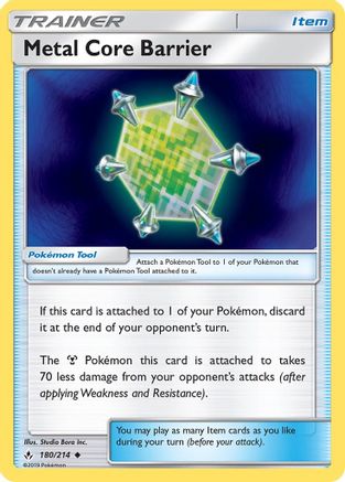 Metal Core Barrier 180/214 - SM  Unbroken Bonds-1