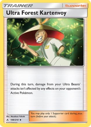 Ultra Forest Kartenvoy/214 - SM  Unbroken Bonds Reverse Holofoil