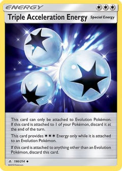 Triple Acceleration Energy 190/214 - SM  Unbroken Bonds-1