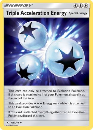 Triple Acceleration Energy 190/214 - SM  Unbroken Bonds-1