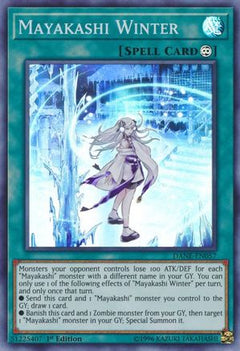 Mayakashi Winter (DANE-EN057) - Dark Neostorm 1st Edition-1