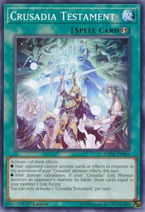 Crusadia Testament (DANE-EN061) - Dark Neostorm Unlimited-1
